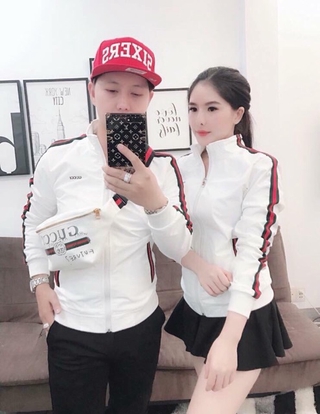 Áo khoác dù cặp nam nữ