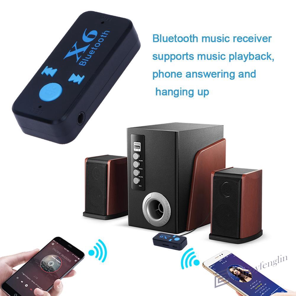 EN Wireless Bluetooth 4.0 Receiver 3.5mm Aux Receiver Adapter Car Aux Receiver