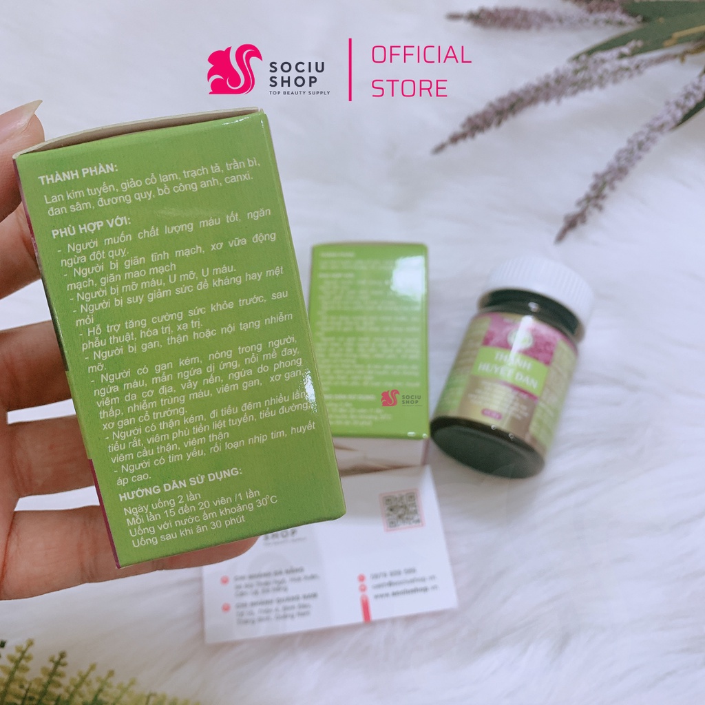 Thanh huyết đan Trần Kim Huyền  - Cải thiện chất lượng máu, thận kém, ngăn ngừa đột quỵ, giảm giãn tĩnh mạch, u mỡ