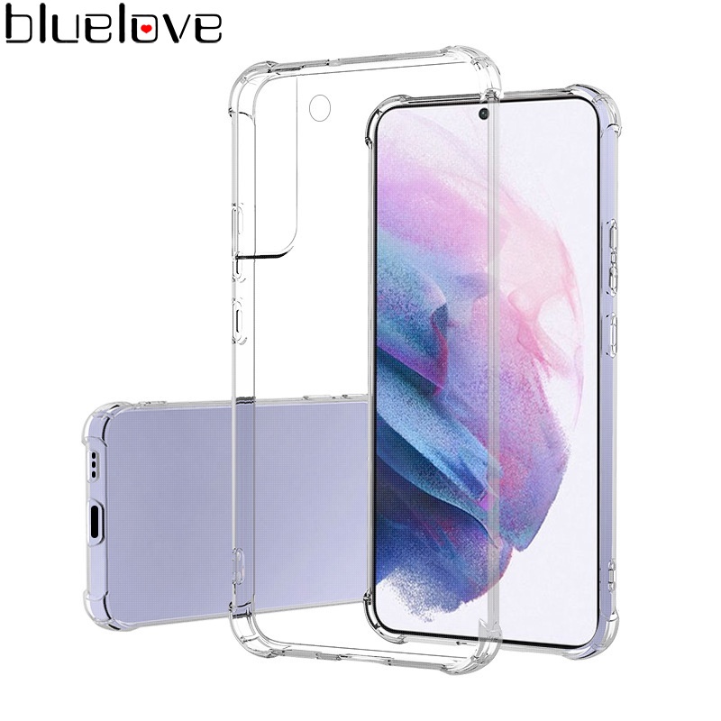 Ốp Điện Thoại Silicon Mềm Trong Suốt Chống Sốc Bảo Vệ Toàn Diện Cho Samsung Galaxy S22 / Ultra 5G / S22 +