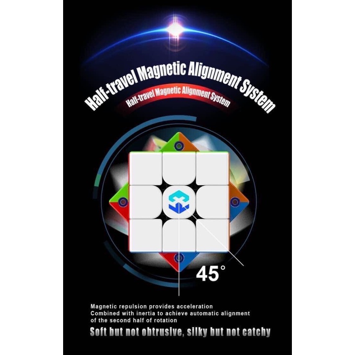 Rubik MoreTry TianMa X3 3x3 Rubik 3 Tầng Khối Lập Phương 3x3x3 Có Nam Châm Đồ Chơi Trí Tuệ