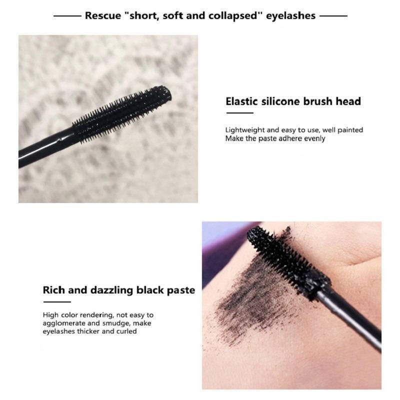 Mascara Sợi Tơ 4D Chống Thấm Nước Uốn Cong Làm Dày Và Dài Mi Thiết Kế Vỏ Họa Tiết Hoa Hướng Dương