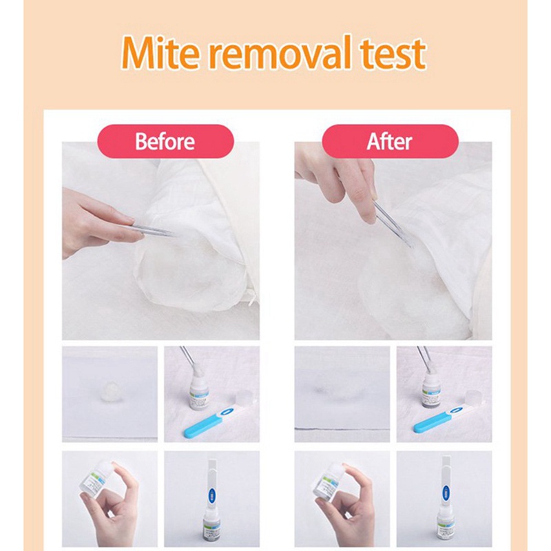 Máy hút bụi chống dị ứng cầm tay loại bỏ các vấn đề về mạt bụi/ phấn hoa cho nệm / gối / vải