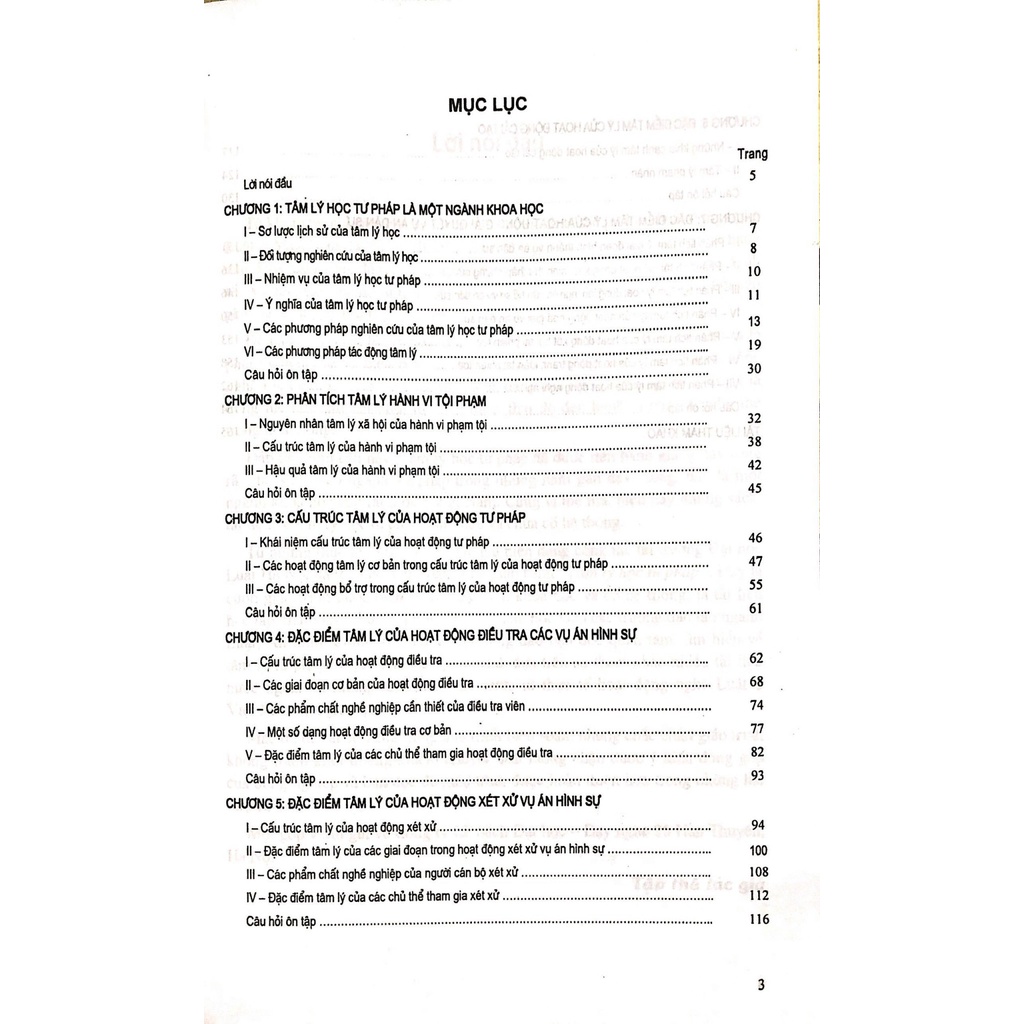 Sách - Giáo Trình Tâm Lý Học Tư Pháp
