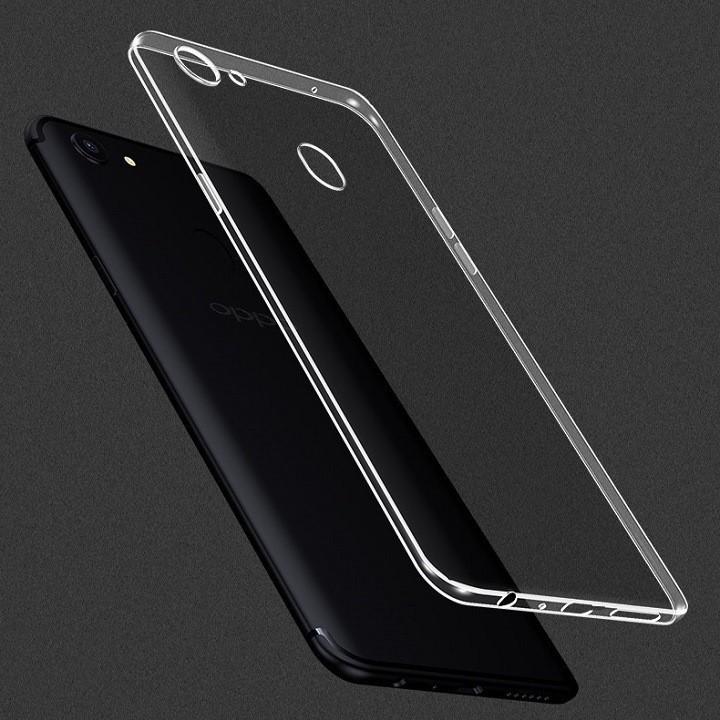ốp dẻo silicon trong suốt Oppo F5
