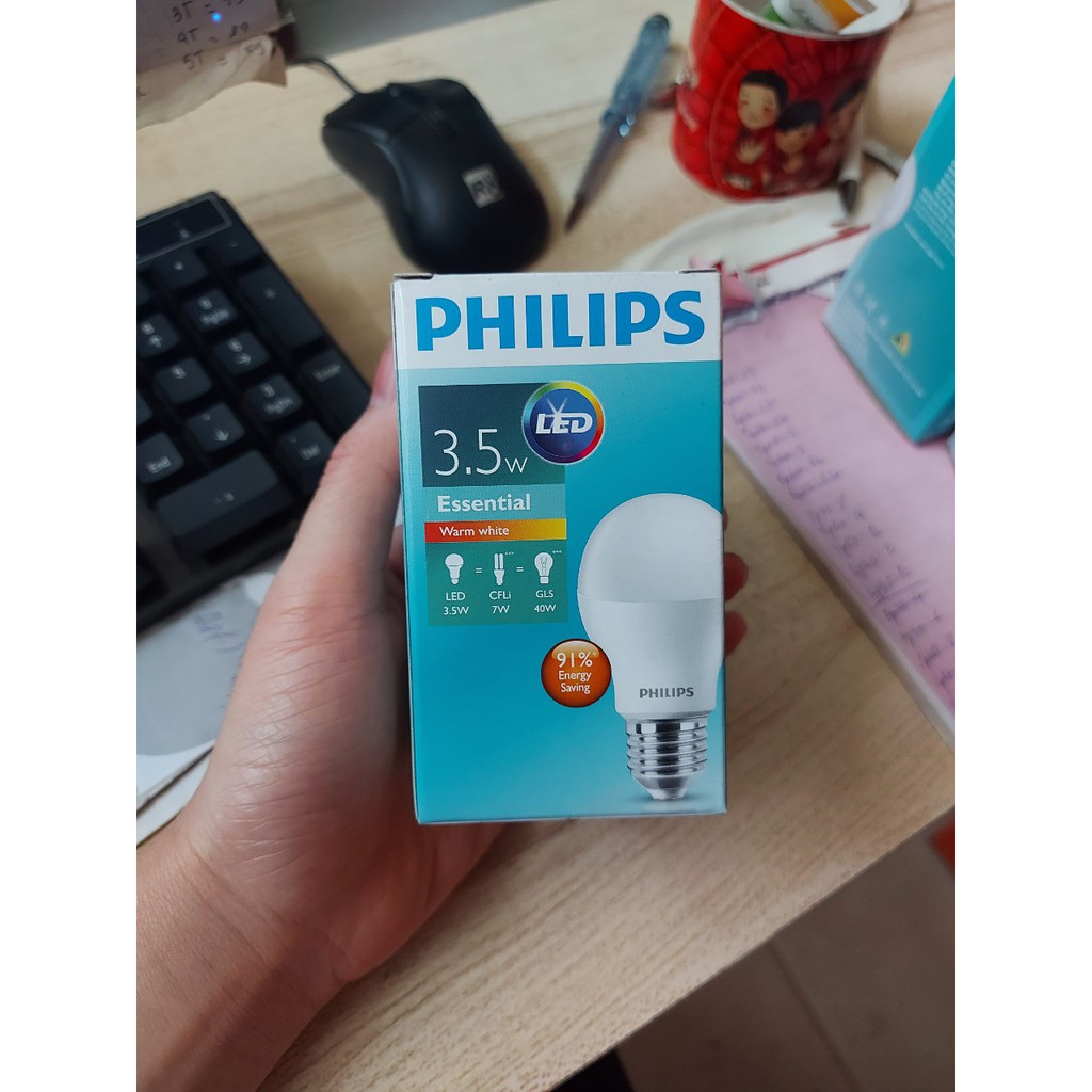 bóng Bulb LED 3.5w PHILIPS- vàng