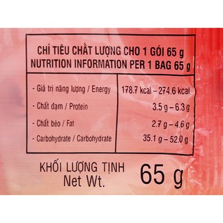 Thùng 30 gói phở gà Vifon 65g