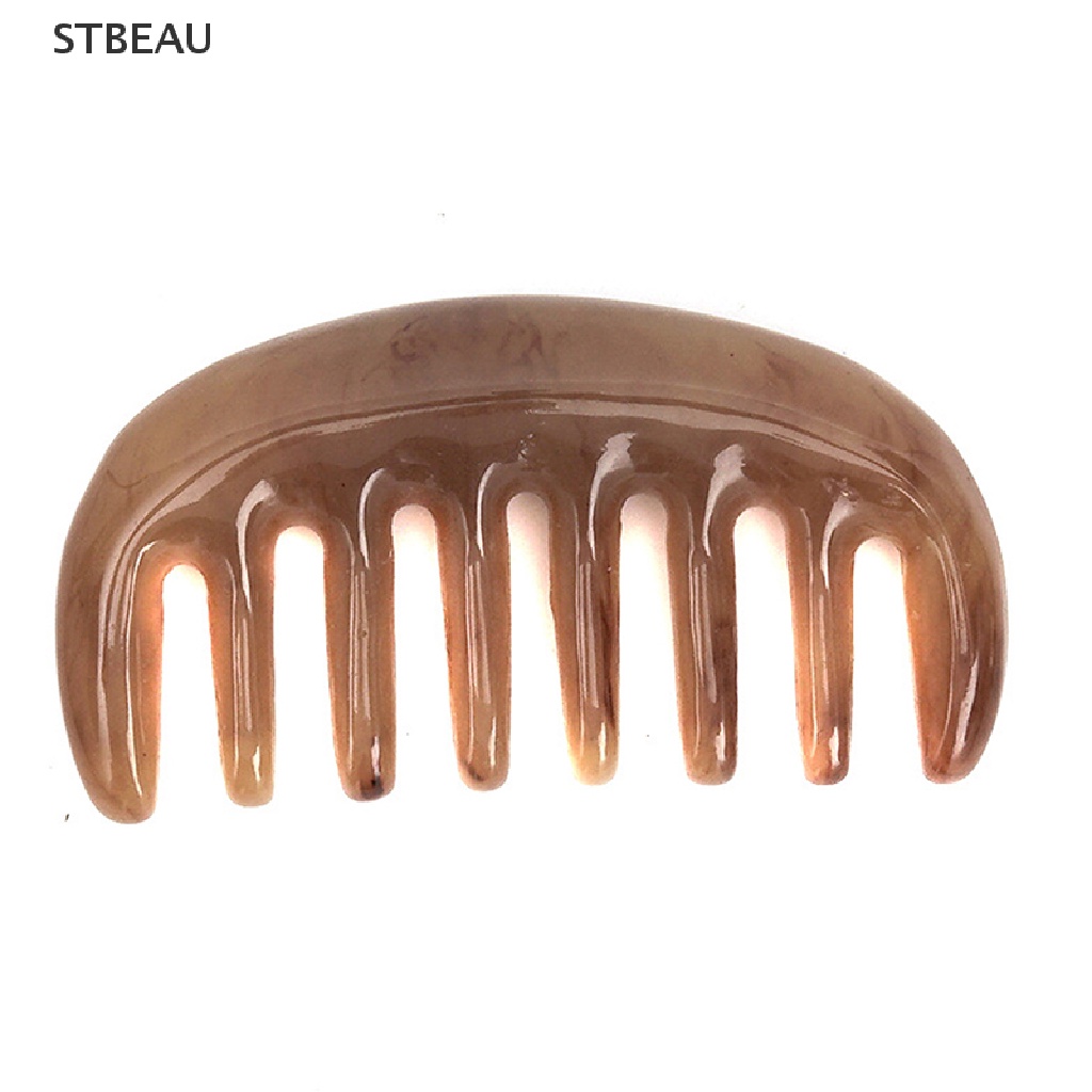 [Hàng mới về] Lược bỏ túi bằng nhựa răng rộng massage cho spa