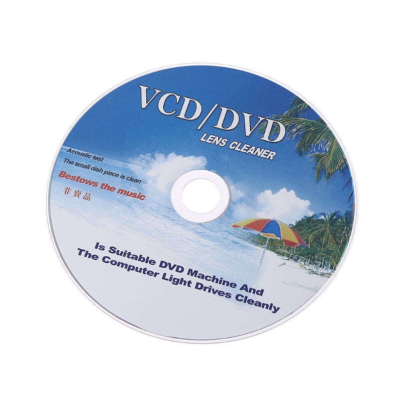 QUU 4 in 1VCD DVD Cleaner New Game PlayerCd-Rom Dvd Ps2 Cleaning Liquid Included