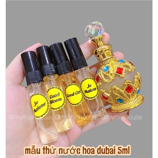 TINH DẦU DUBAI - MẪU DÙNG THỬ 5ML