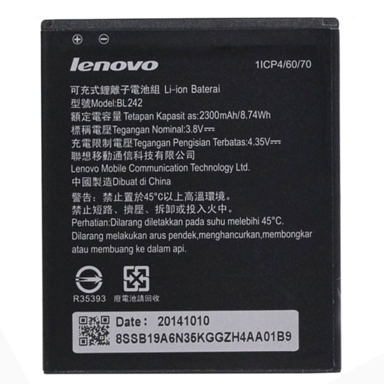 Pin BL242 cho máy Lenovo A6000 / A6010 bảo hành 6 tháng / MuaLeGiaRe