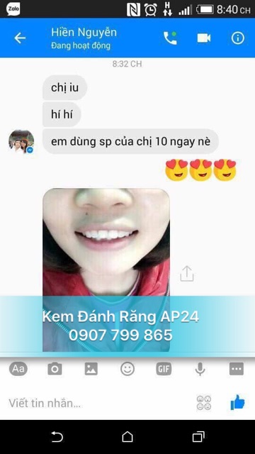 Kem đánh răng AP24 giúp răng trắng sáng, giảm vôi răng 110gr