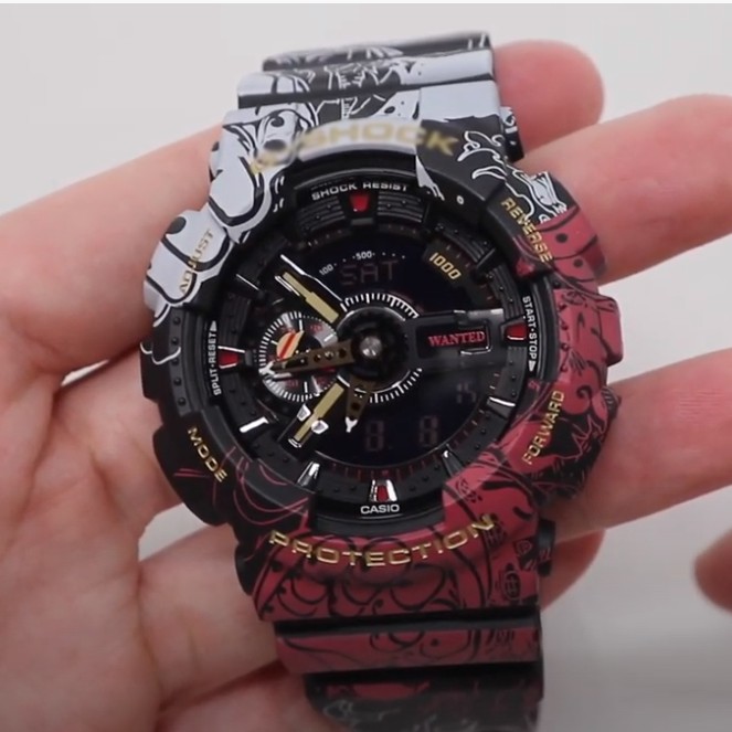 [ FULL BOX ] Đồng Hồ G-Shock One Piece  - Đồng Hồ Nam Phiên Bản Giới Hạn Đặc Biệt