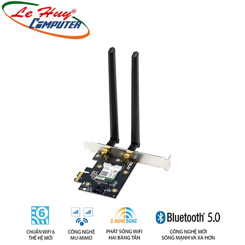 Card mạng WIFI PCI Express Asus PCE-AX3000 - Chính Hãng