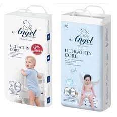 Tã quần/dán Angel xanh NB62,S58,M38,L36,XL34,XXL32,XXXL30