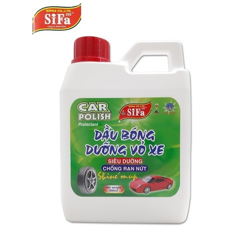 DẦU BÓNG DƯỠNG VỎ XE SIFA CAR POLISH ĐẬM ĐẶC 1L