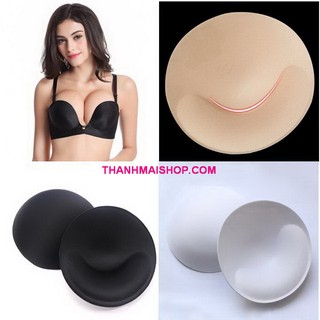 Combo 4 miếng độn ngực DON007x2 mút mềm cao cấp hình tròn dày