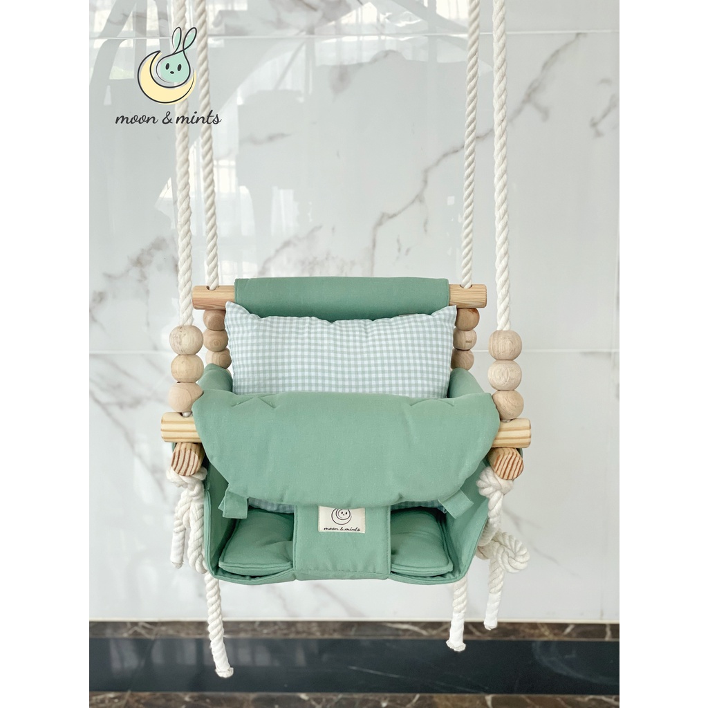 Bộ xích đu đa năng phong cách Hàn Quốc, cho bé từ 5 6 tháng tuổi