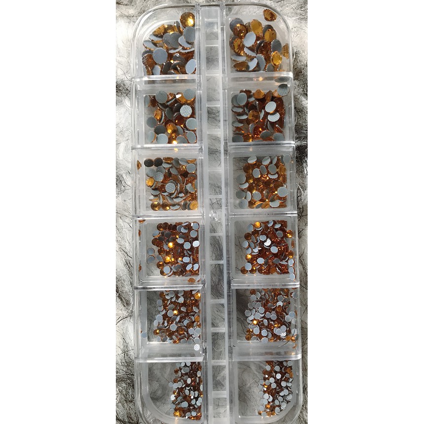 ĐÁ TRANG TRÍ  NAIL MÀU TRẮNG, MÀU HOA, MIX MÀU