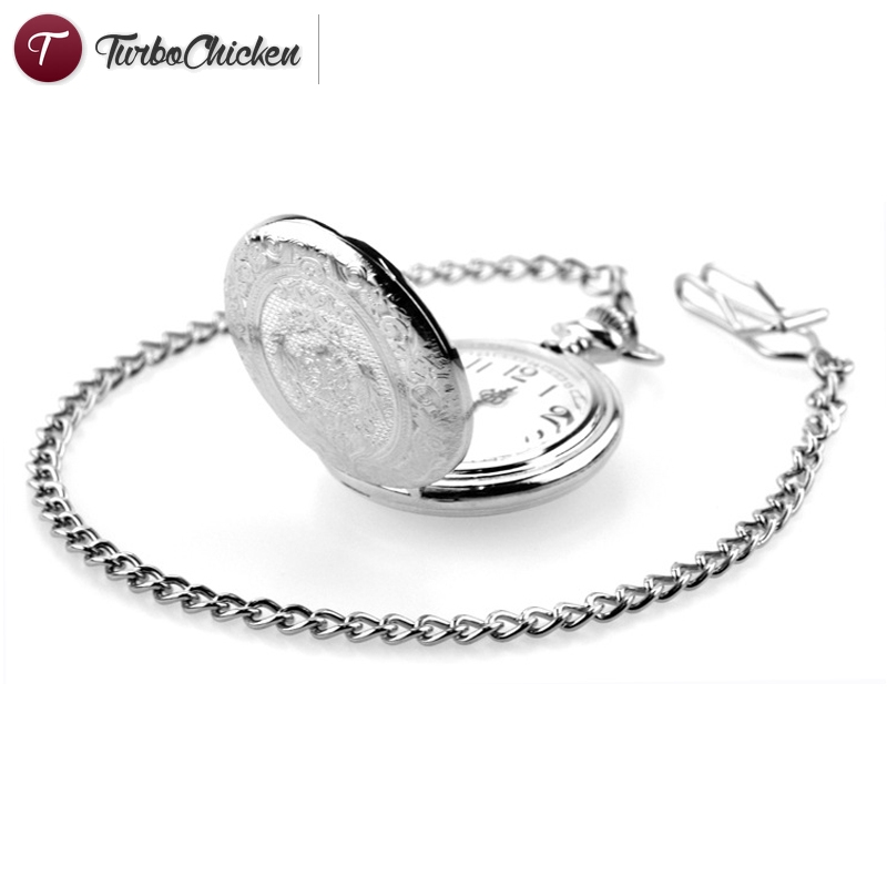 Đồng hồ quả quýt chạm khắc phong cách vintage độc đáo