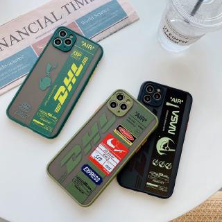Ốp điện thoại hình DHL cho iPhone SE 2020/11 iPhone11 Pro 11Pro Max X XS xsmax XR 7 7+ 8 8plus /6 6s 6Plus