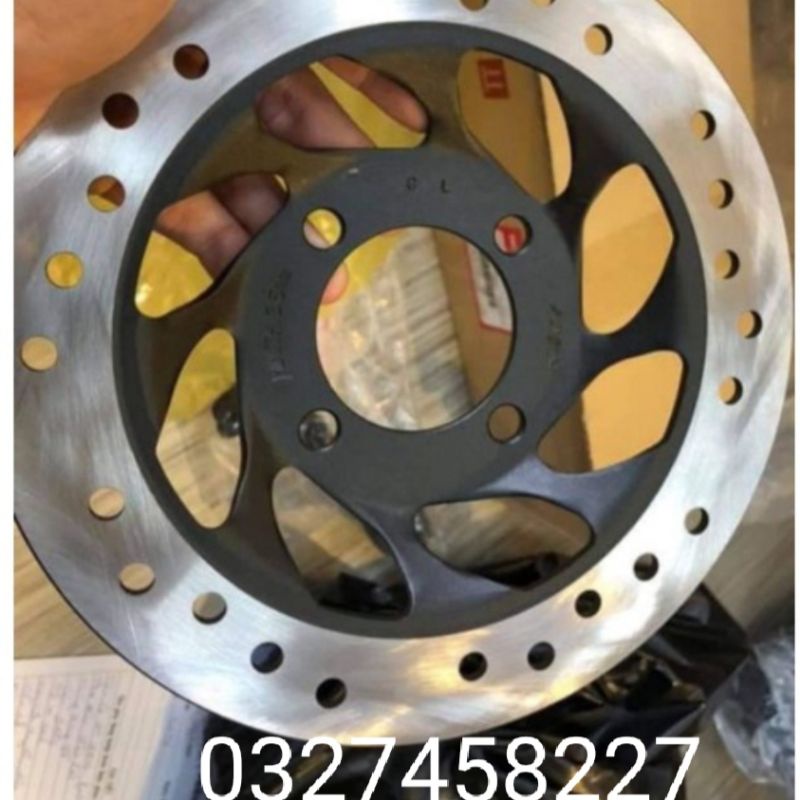 Đĩa thắng phanh trước xe WAVE RS, S100, FUTURE 125...zin Honda