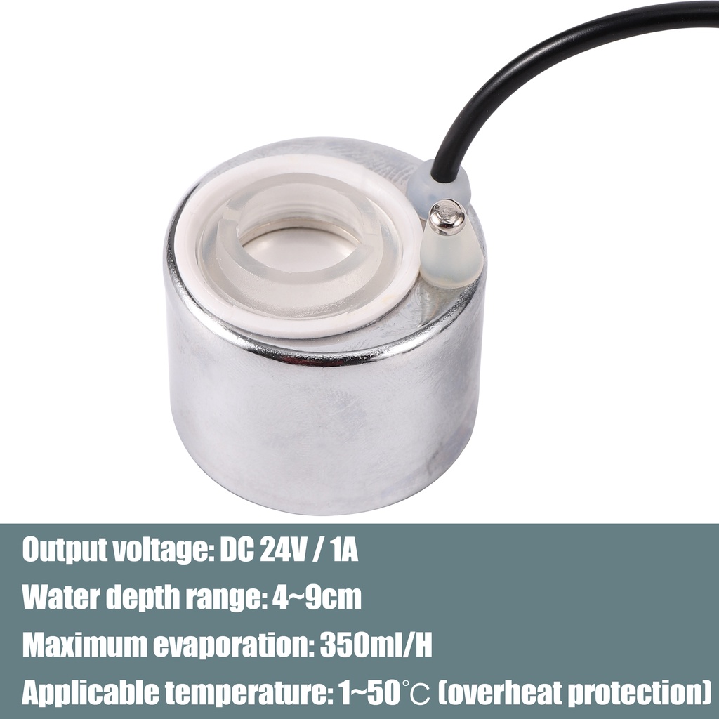Máy Phun Sương Tạo Độ Ẩm Cho Bể Cá Mini DC 24V/1A
