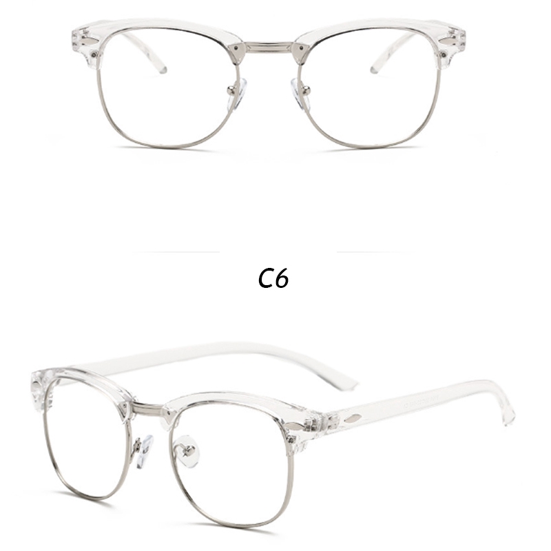 Mắt kính chống ánh sáng xanh thời trang vintage cho nam và nữ