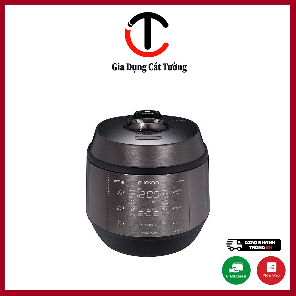 Nồi Cơm Điện Cao Tần Cuckoo CRP-KHTS1060FD Hàng Chính Hãng