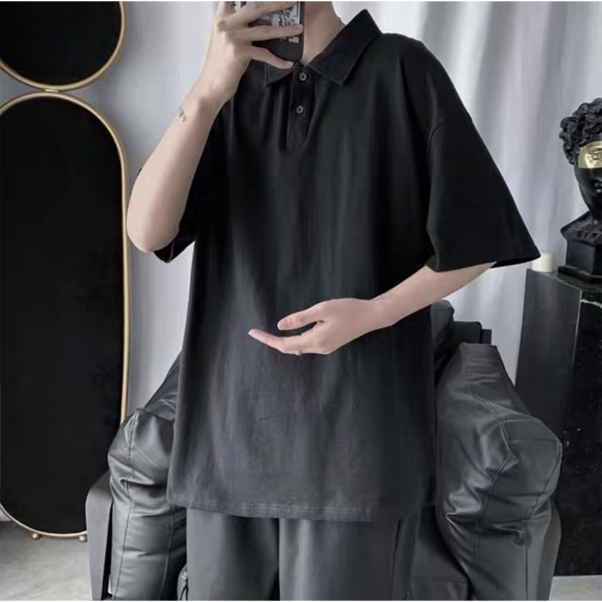 Áo Polo Cổ Bẻ Nam Nữ Unisex Chất Vải Thun Cotton Trơn Basic MAP005CT | BigBuy360 - bigbuy360.vn