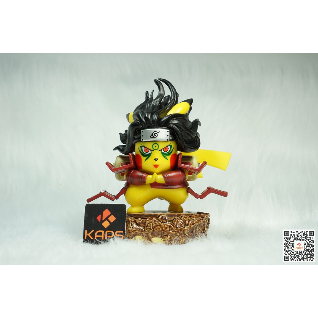 [XẢ HÀNG - NGHỈ BÁN] Mô hình Naruto Pikachu Trang trí góc làm việc, góc gaming - Sasuke, Madara, Obito, Minato - Fullbox