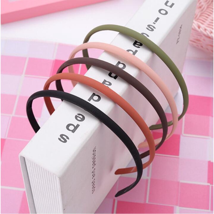 Kilii Băng Đô Rửa Mặt Trang Điểm Màu Sắc Đơn Giản