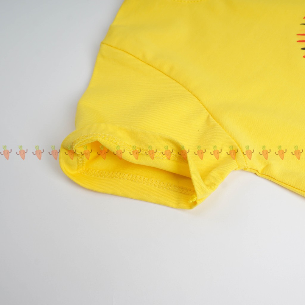 [SALE] Bộ Cộc Tay Cho Bé Minky Mom Vải Cotton 100% Họa Tiết Sư Tử Gấu Pooh Dễ Thương, Bộ Hè Bé Trai Bé Gái MKM2110