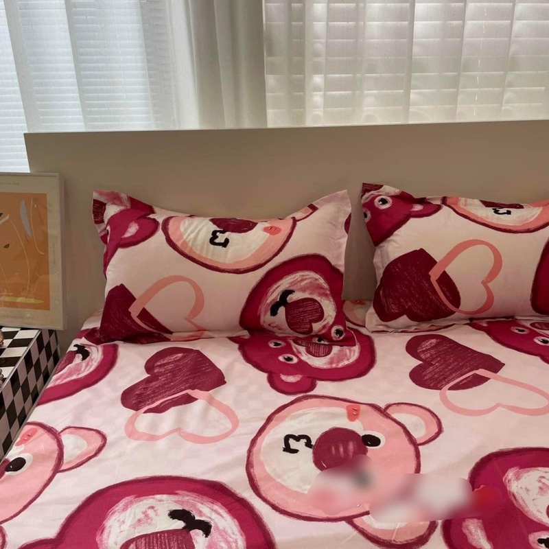 SÉT GA GỐI POLO GẤU ĐỎ HÀNG ĐẸP