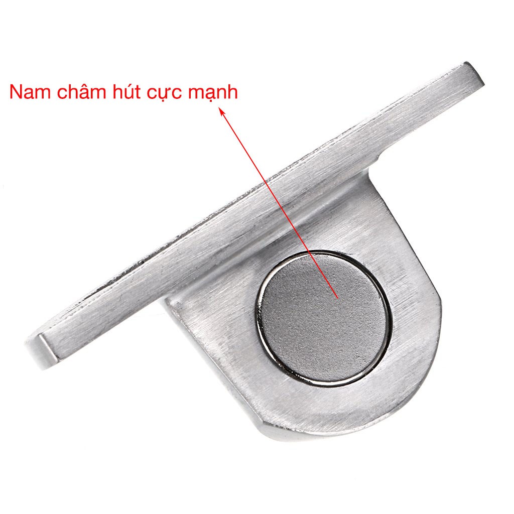 Miếng chặn cửa thông minh chống va đập chất liệu inox bền bỉ Đồ gia dụng tiện ích decor nhà siêu sang CCI