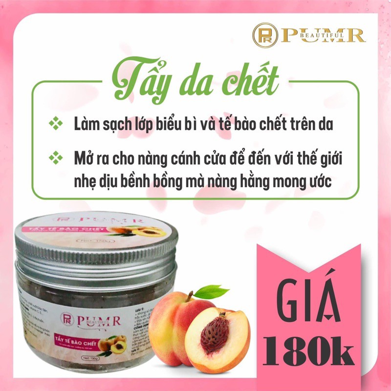 Tẩy tế bào chết pumr ( sản phẩm mới, dùng cho mặt & body )