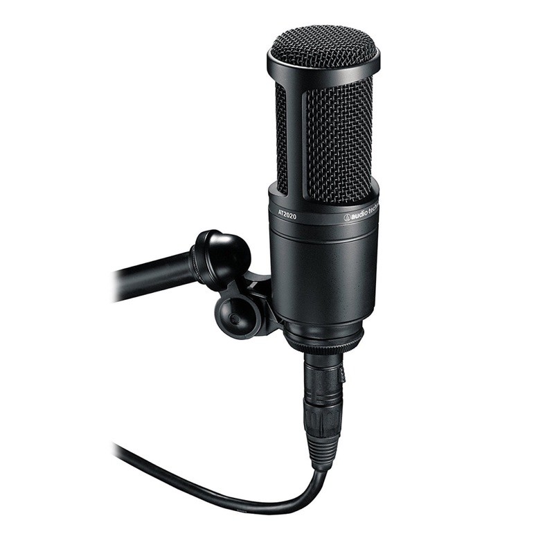 Micro Thu Âm Audio Technica AT2020 ⚡FREESHIP⚡ Micro thu âm cho phòng thu cao cấp chuyên nghiệp kiểu dáng cực đẹp