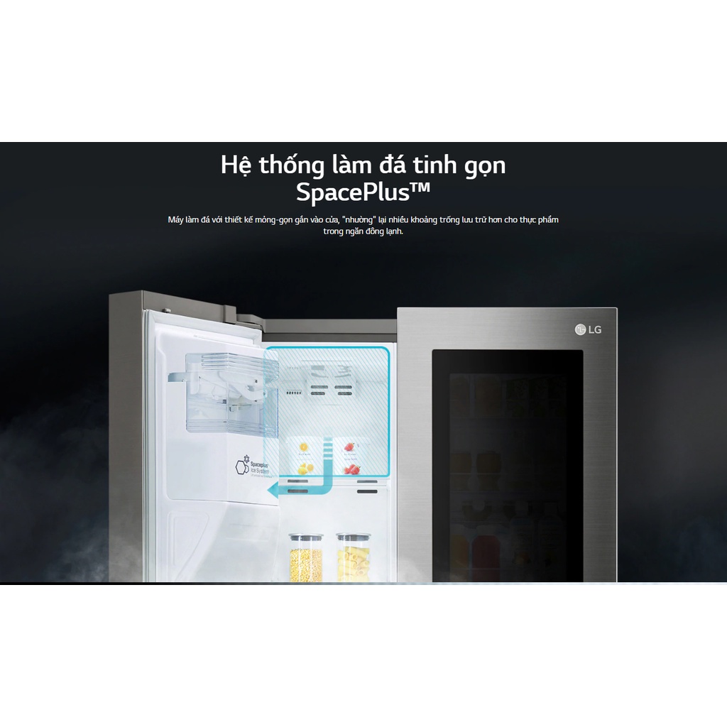 Tủ lạnh LG Instaview Door-in-Door LG GR-X247JS