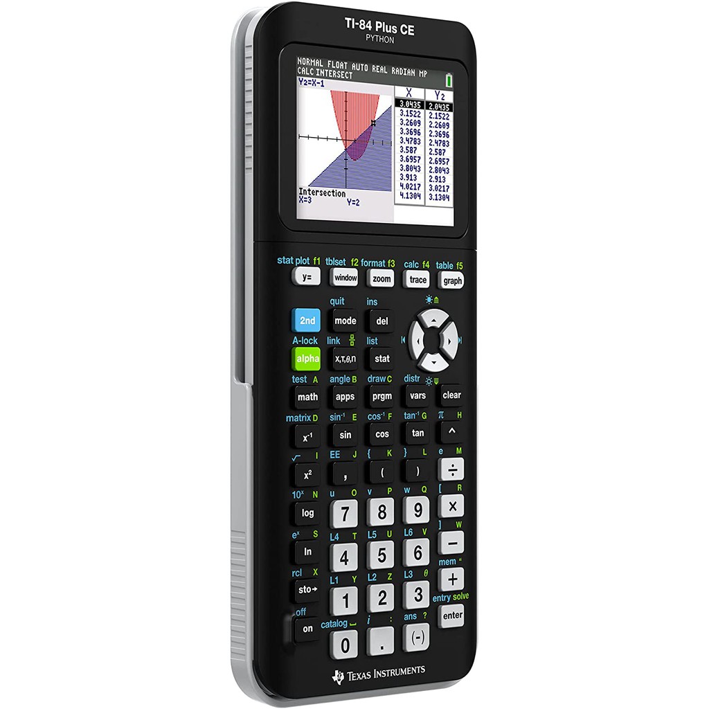 TI-84 PLUS CE PYTHON, MÁY TÍNH KHOA HỌC LẬP TRÌNH VẼ ĐỒ THỊ TEXAS INSTRUMENTS TI-84PLUS CE PYTHON