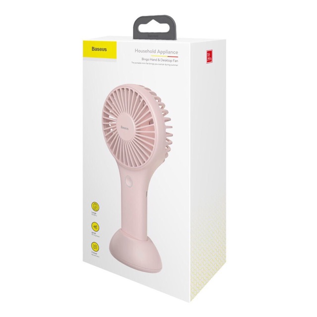 Quạt mini cầm tay pin sạc 3 tốc độ Baseus CXBG-03 chính hãng | BigBuy360 - bigbuy360.vn