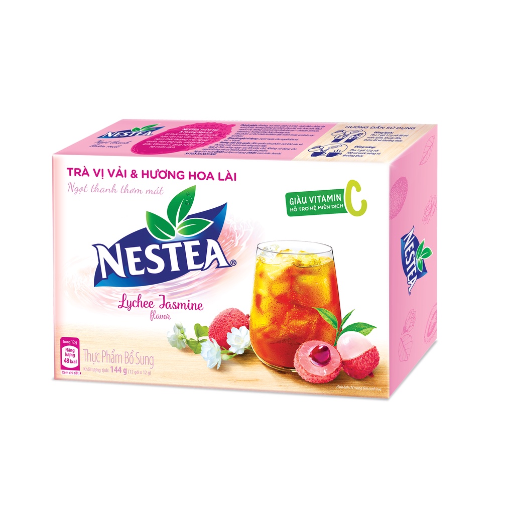 [ELHA Gift] Trà Nestea vị vải & hương hoa lài (144g) | BigBuy360 - bigbuy360.vn