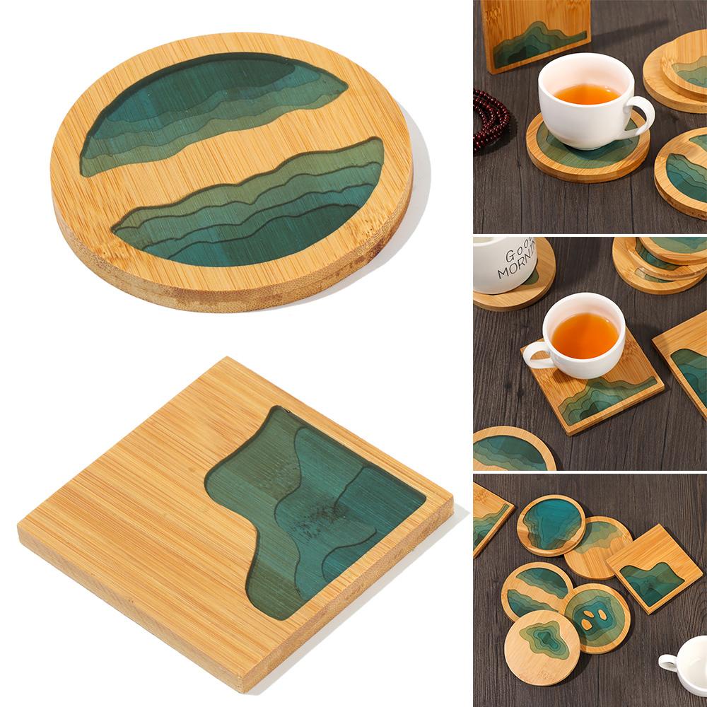 Giá Đỡ Cốc Chống Nước Để Bàn Trang Trí Phong Cảnh Trung Hoa