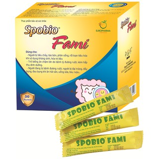 Men Vi Sinh dạng bào tử Spobio Fami dùng cho người bị bệnh đại tràng, bệnh đường ruột mãn tính