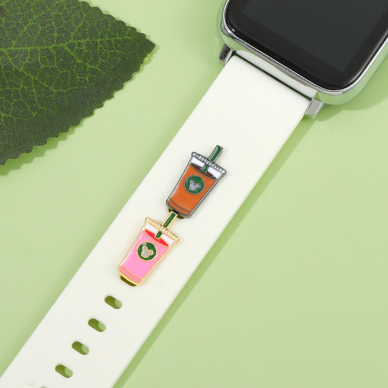 Dây Đeo Đồng Hồ Bằng Silicone Đính Kim Cương Giả 41mm 45mm 44mm 40mm Cho iWatch Seires 7 6 5 4 3 SE