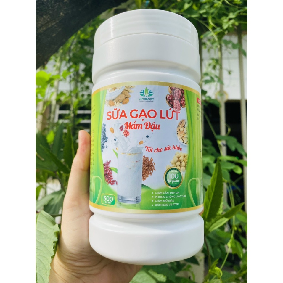 SỮA GẠO LỨT MẦM ĐẬU ( 500g/hộp ) - YẾN BEAUTY