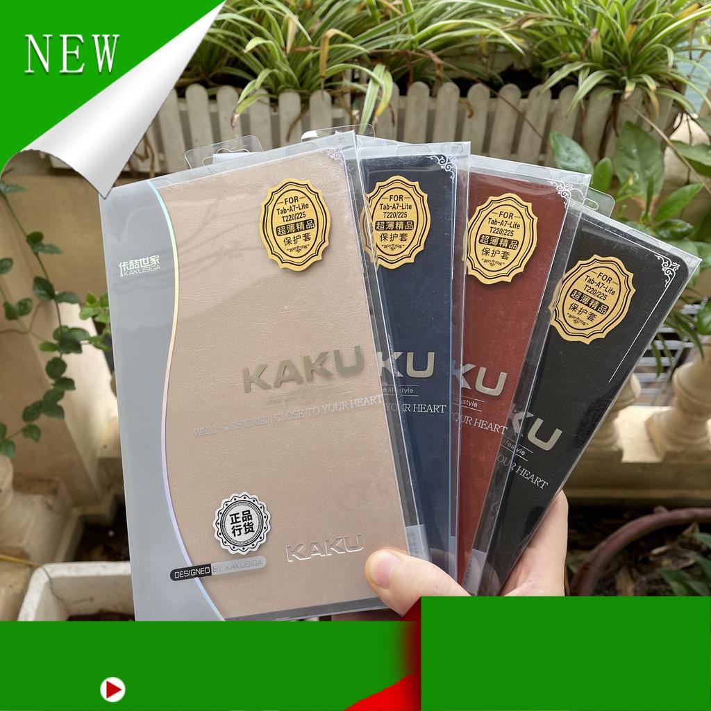 Bao da cho máy tính bảng Samsung Galaxy Tab A7 Lite 8.7" T220/225 Kaku Case-Hàng nhập khẩu