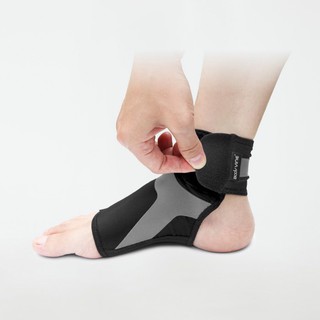 Băng cuốn bảo vệ nén mắt cá chân phải bodyvine 3 lớp - chơi thể thao, tập gym, chạy bộ, yoga, đá bóng - thoải mái