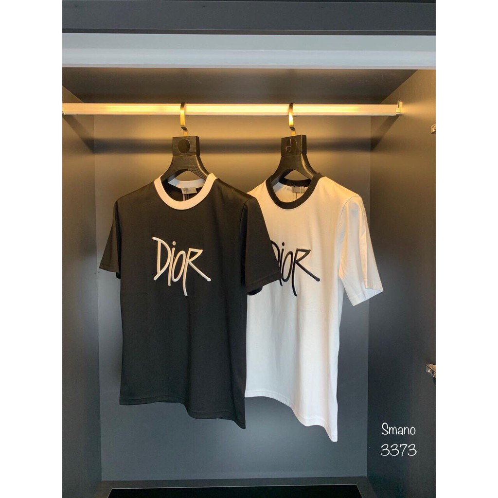 [ Kho Thời Trang ] ÁO T-SHIRT OFF WHITE LOGO THÊU NGỰC [ Quần Áo Phụ Kiện ]