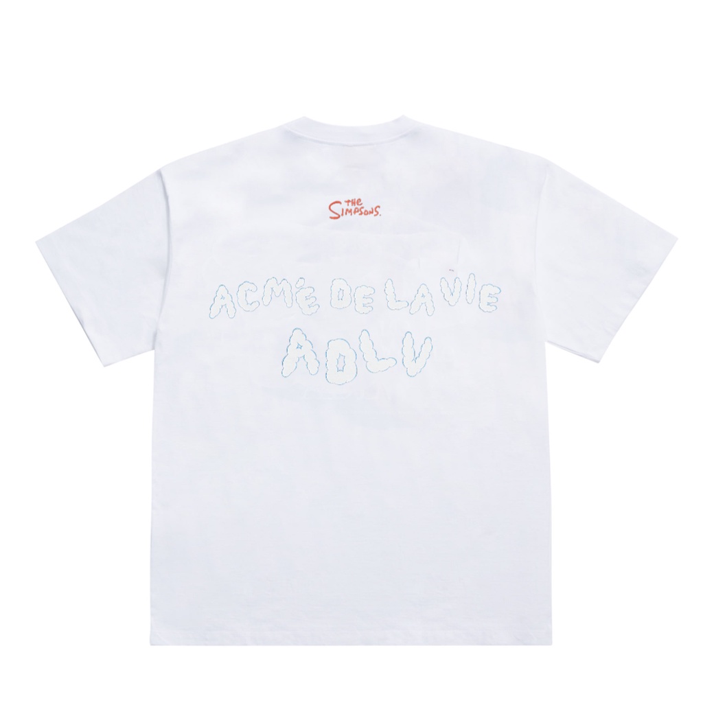 ADLV Áo thun cotton tay ngắn in hình thời trang