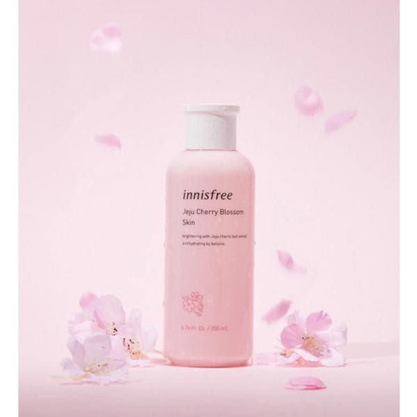 NƯỚC HOA HỒNG INNISFREE HOA ANH ĐÀO INNISFREE TONER JEJU CHERRY BLOSSOM SKIN 200ml